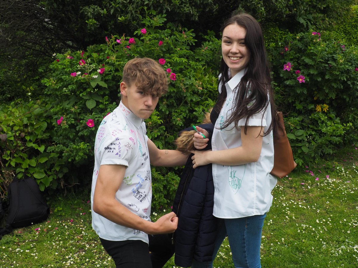 NAbbotCollege's tweet photo. #NACNews Well......what can we say? Year 11.....it has been emotional! #wewillmissyouloads #seeyouatprom #bunchoflegends #classof2019 https://t.co/AGhCee2wtD