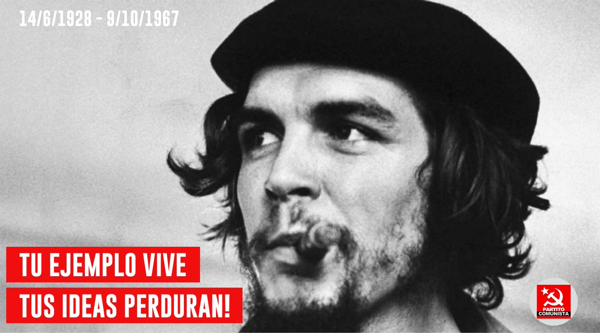 pc_umbria's tweet photo. Il 14 giugno 1928 nasceva Ernesto Che Guevara.
Auguri compagno! Il tuo esempio vive, le tue idee sono le nostre.
#14giugno #partitocomunista #militanzacomunista #umbriarossa #cheguevara #hastalavictoriasiempre #hastasiemprecomandante https://t.co/78k3ESeKHd