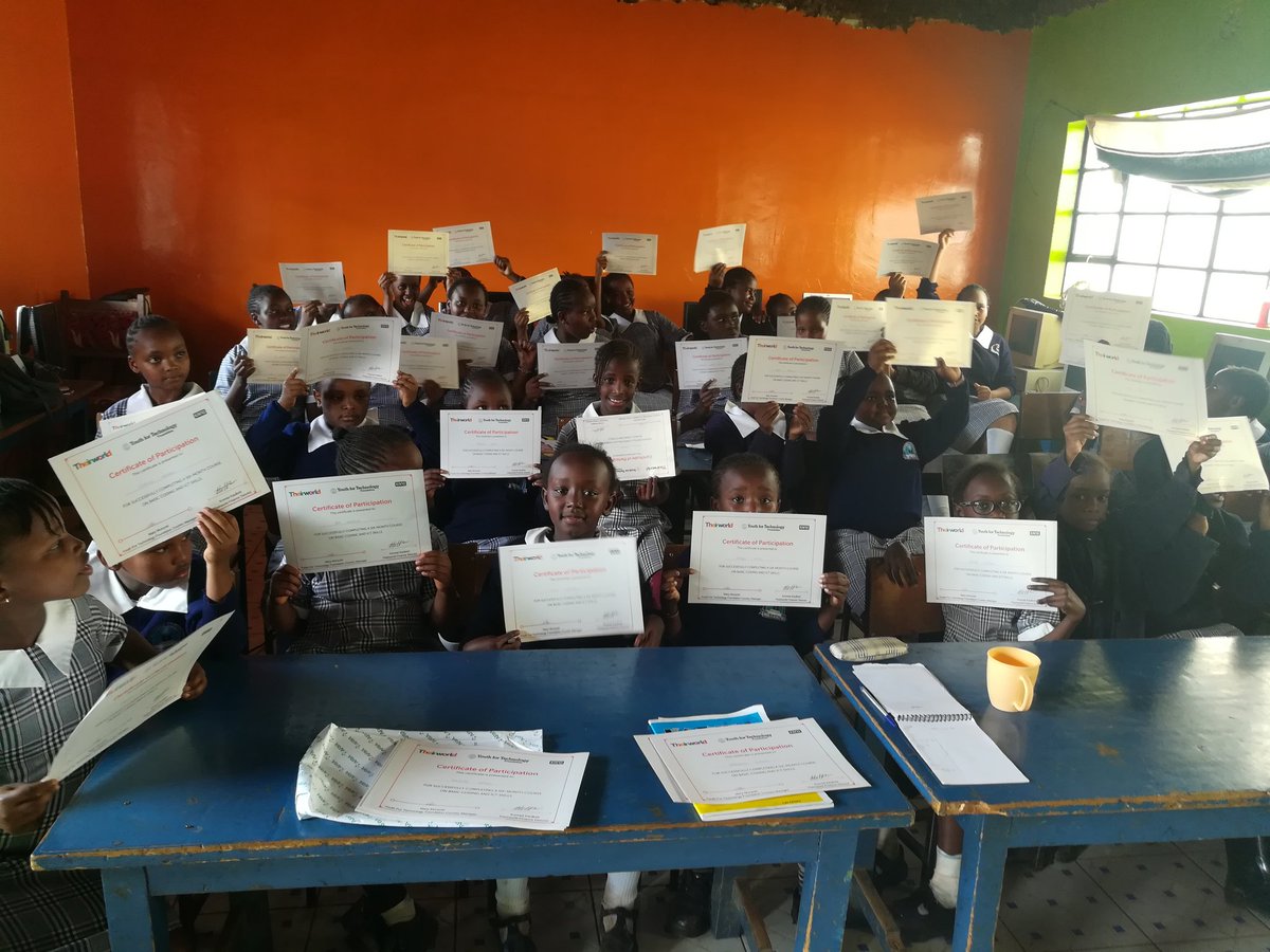 Maya_Kigen's tweet photo. 6 months of learning, growing and gaining impeccable and important coding and life skills....
So proud of these wonderful young ladies at Makena Primary School #CodeClubsGraduation @YouthForTech @theirworld @Irarastacy @mollymutanu https://t.co/u6HbZwUlxD