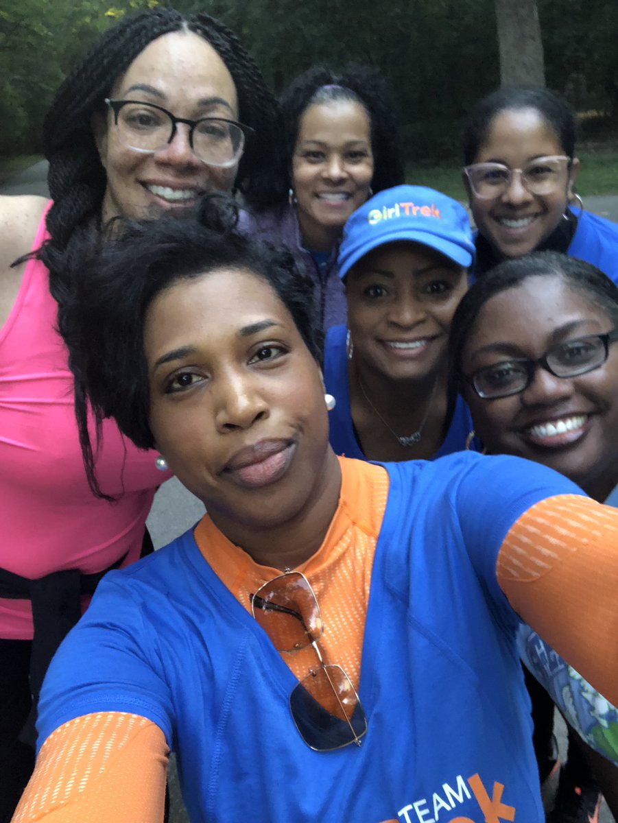 hausera2's tweet photo. “Team Inspire” representing Girl Trek walked 4 miles this morning. We hope to inspire you enough to join us Monday at 6:15 am at Jaycee Park. https://t.co/UfvoWsMdGX