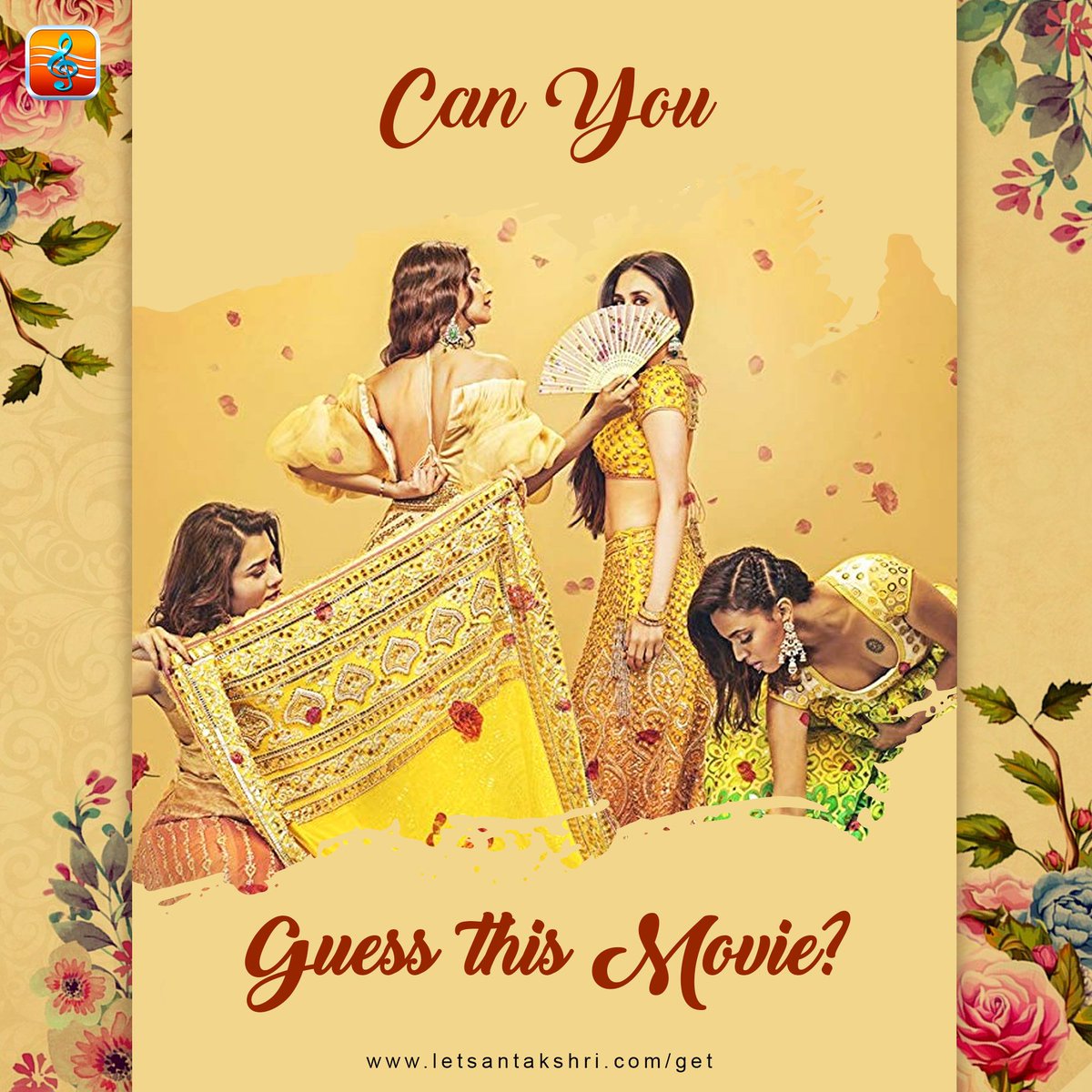 Can you guess the movie?
.
.
#Music #Bollywood #Games #actor #Quiz #Dance #installapp #guess #movie #bollywoodmovies #entertainment 
#LetsAntakshri
.
Download the app now: 
iOS - apple.co/2XKrxbB 
Android - bit.ly/2JB6SzF