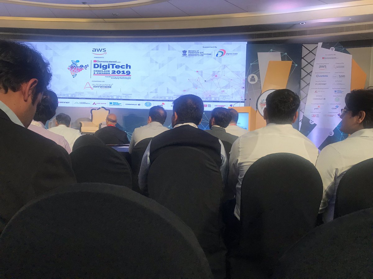 mmmadan2010's tweet photo. @ETDigiforum #ETDigiTech2019 Attending the program at Hayat New Delhi https://t.co/UDIev3W5qi