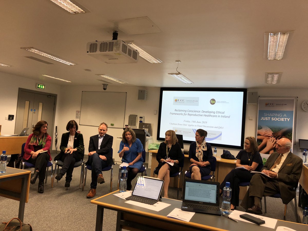 fletcher_ruth's tweet photo. Amazing range of experience &amp; expertise in the room here @law_ucc @irishfpa discussing developments in reproductive healthcare services on the ground, and how conscientious provision is happening, but is also being blocked &amp; stigmatised #PostRepeal #UCCReproEthics https://t.co/JWA8zyF5BI