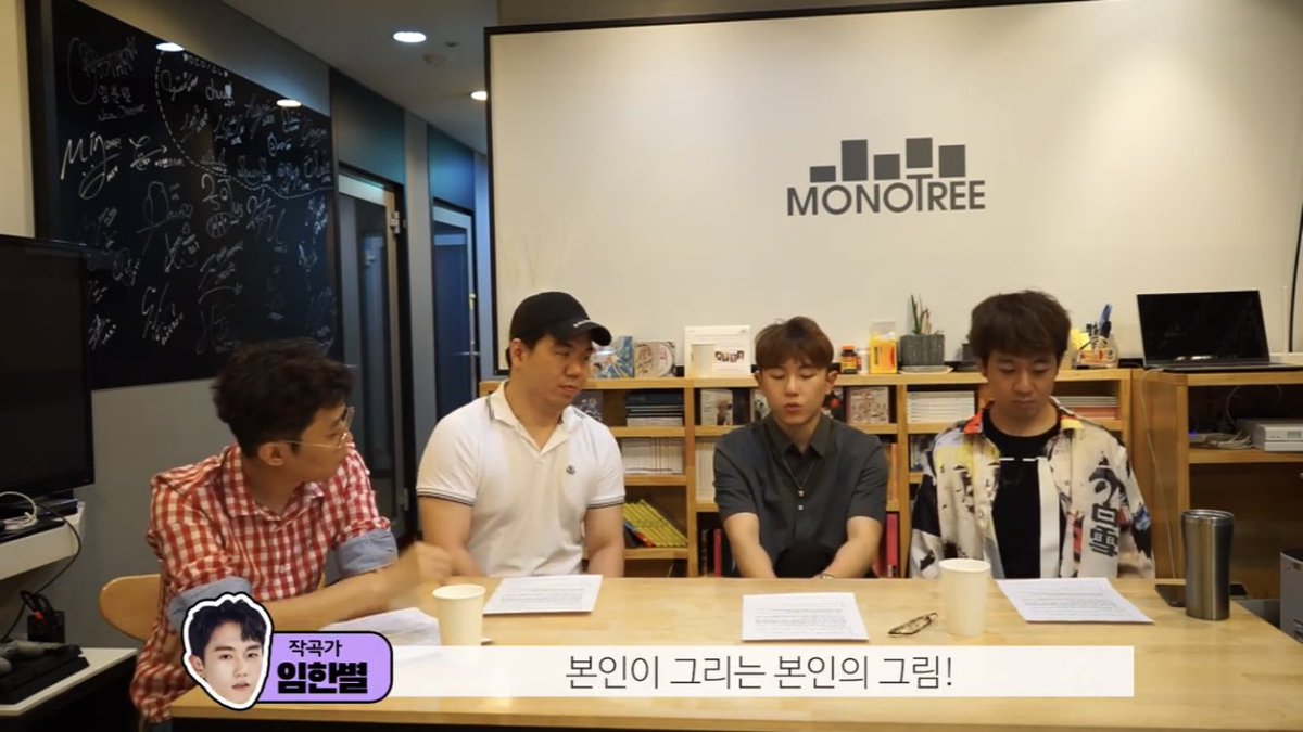 adding onto that, hanbyul said he could see through the ballads how sincere jd was about the big picture he’s been drawing (about his career/the album) and added that >> jd likes those kinds of songs <<