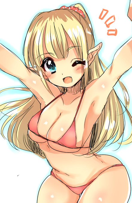 夏エルフ #オリジナル 