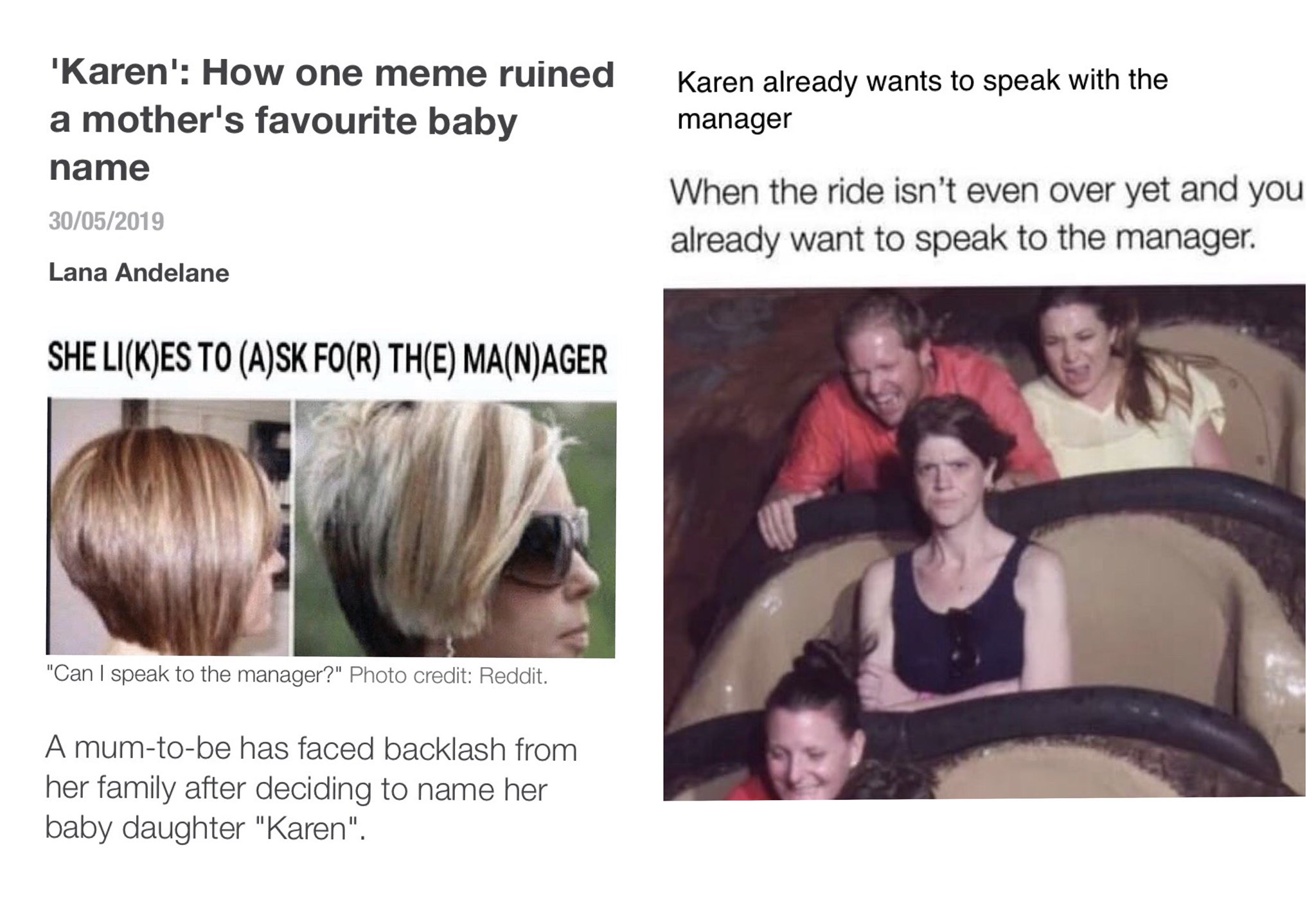 Karen Campbell on X: &ldquo;Why can&rsquo;t Karen avoid becoming a meme 
