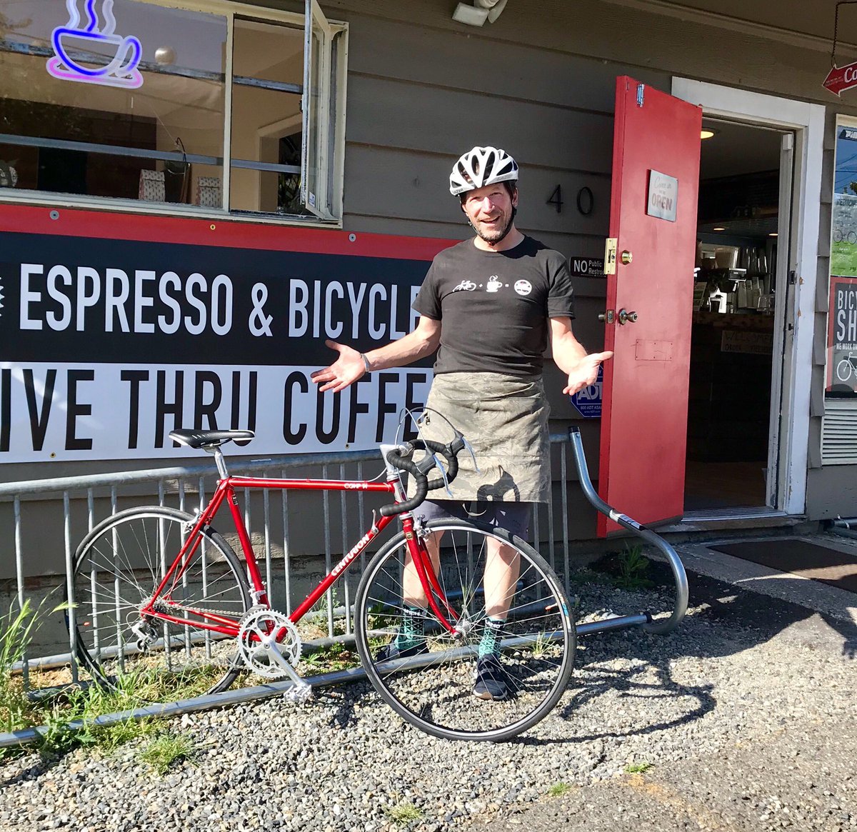 pimbikes's tweet photo. Our amazing bike crew did a complete overhaul on a Vintage Centurion Road Bike! Have an incredible bike that needs work? Bring it in!!
.
#vintagebicycle #centurion #roadbike #bikeshop #seattle #tuneup #pimbicycles #seattle #fremont #ballard #amazingbiketeam https://t.co/TAWVoCfLKC