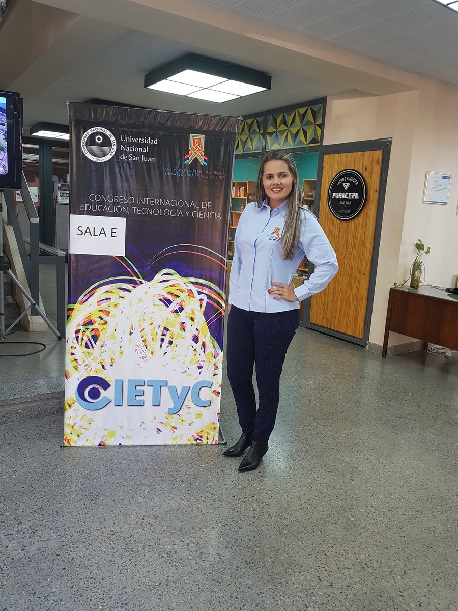 albarpinto's tweet photo. Preparados para participar en Seminario Internacional en el marco del Congreso Internacional de Educación, Tecnología y Ciencia #Cietyc #Argentina @UniLaGuajira @InecTIC https://t.co/caH5ltQcUO