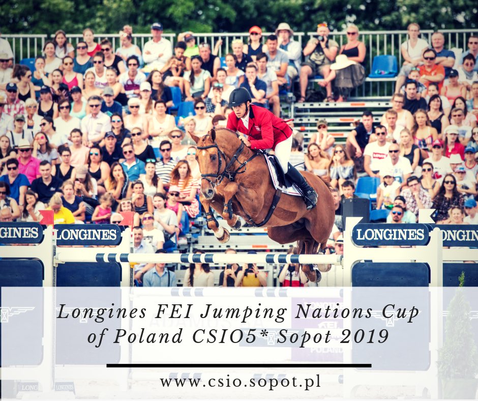 PMPG_PL's tweet photo. Dziś konkurs Grand Prix. A jutro, w sobotę, równie emocjonujący konkurs #CSIO5* 150 cm pod patronatem WPROST - Grupa PMPG Polskie Media SA. Na zdjęciu Jan Bobik - reprezentant 🇵🇱 #POL
Transmisja: TVP Sport https://t.co/ShsVNgjcUl