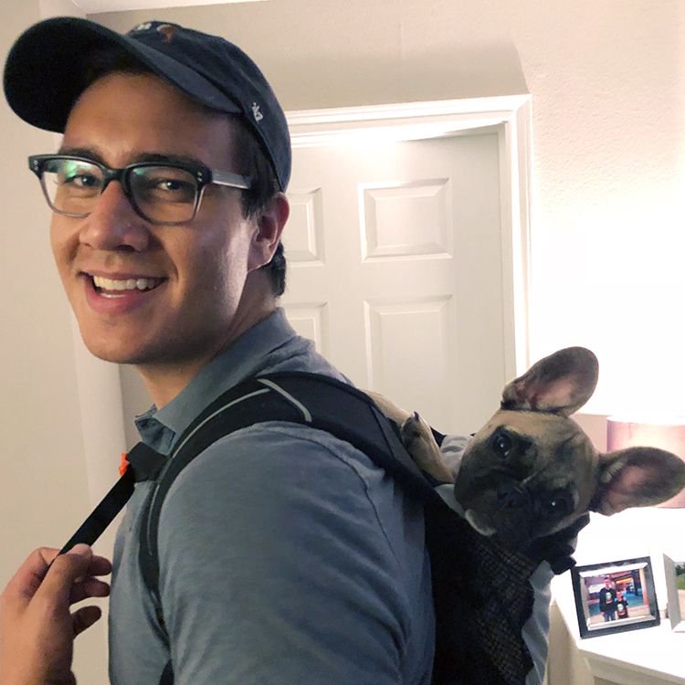 ESCrossroads's tweet photo. Meet Tim &amp; Logan! Tim is a camp coordinator and respite program lead, as well as a special education teacher &amp; dog dad of Logan who is his best buddy.  They are a great family team &amp; look forward to continued adventures! #furside #thefurside #fursidefriday #ourpets #weloveourpets https://t.co/1MGmqVY2VJ