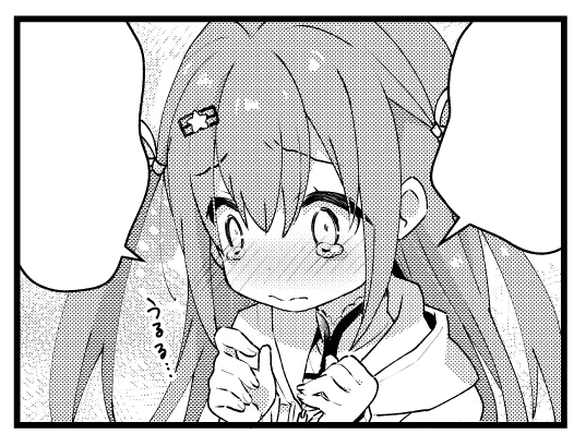 泣きべそえつみん。泣きそうな女の子を描くのが意外と好き…🙃 
