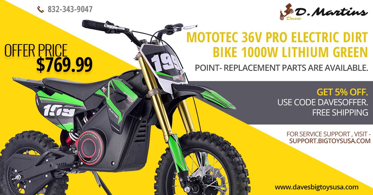 mototec 36v dirt bike