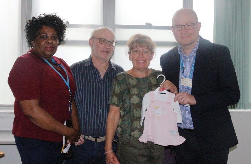 LNWH_NHS's tweet photo. Thank you Jane and Michael Harrison for their kind donation of a new born baby outfit #inmemoryofnatalie They sadly lost their daughter at a day old from a brain haemorrhage 28 years ago and want to help other parents who stand where they once stood. https://t.co/ulGdmixbDw https://t.co/wWpH0x1guc