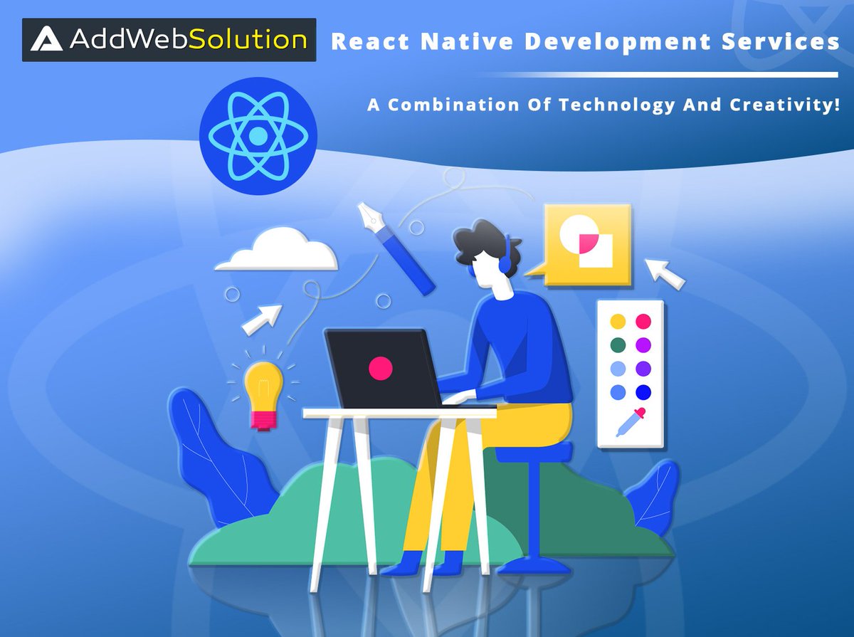 AddWebSolution's tweet image. #ReactNative is possibly the best marriage that happened between technology and creativity. We know it from a wealthy experience that the outcome of this marriage is highly rewarding. Connect, tinyurl.com/y2t759nu
#ReactNativeDevelopmentServices #MobileApp #letstalksolution