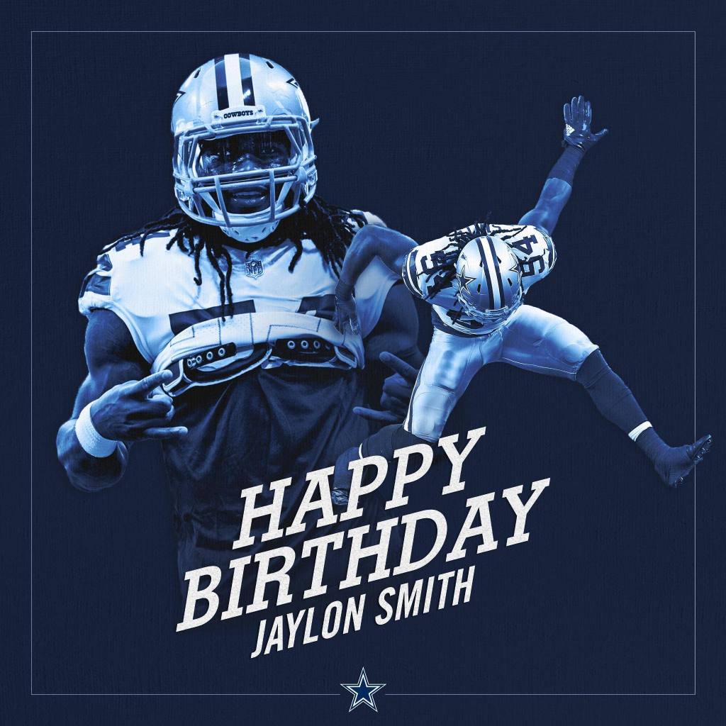  join us in wishing Jaylon Smith a happy birthday! 
