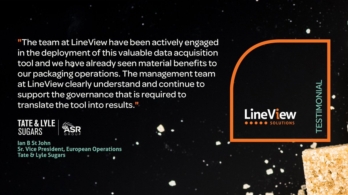 LineViewLTD's tweet photo. We've had a fantastic week with some really great customer feedback. Here's the latest testimonial for the amazing team #LineView! #amazingteam #OEE #OEEsystems #OEEsoftware #packaging #manufacturing #manufacturingsoftware #manufacturingoperations #manufacturingexcellence https://t.co/piEaQpArVc