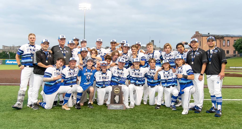 With TEAM success, comes individual accolades......
Congratulations to Egon Hein and Nick DeMarco on being selected to the 2019 I.H.S.B.C.A. ALL-STATE Team.  Well deserved and a credit to how hard both of them worked. Also both multi-sport athletes. #HD #1Love #SCNPride