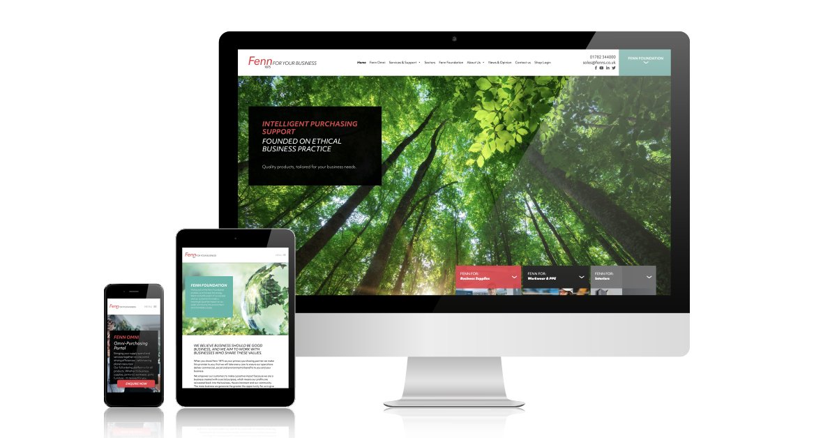 Our brand new website is now live!  Check it out to see how Fenn 1875 can support you with environmentally friendly and ethical purchasing.
fenns.co.uk
#purchasing #environmentallyfriendly #ethical