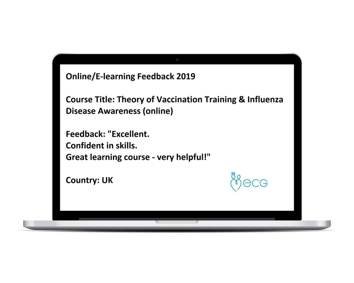 ECGDigital's tweet photo. Online/E-learning 2019. Feedback on our Vaccine Course online. Sale now on: https://t.co/1Cag0vH8c2 #CustomerFeedback #onlinecourses #elearning #digitalfeedback #internationalfeedback #internationalcustomers #ukcustomers #ukfeedback #digitalbusiness @ECG_MK https://t.co/LN4EZQ0hGo