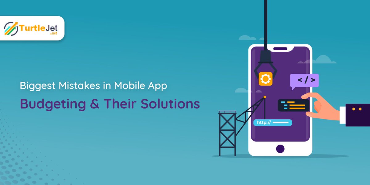 TurtlejetInc's tweet photo. Making mistakes in mobile app budgeting can result in the downfall of your business. Click here to take a closer look - https://t.co/yKW0xXciDK #mobileappdevelopment #budgeting #businessgrowth #TurtleJet https://t.co/ykJjQmUrxn