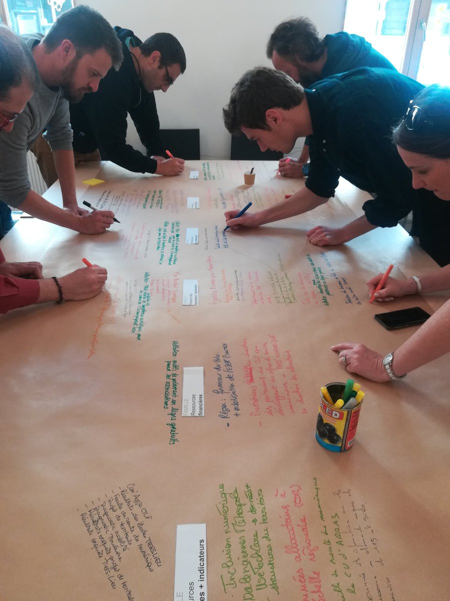 POP_collectif's tweet photo. Place aux ateliers collaboratifs avec le format World Café 💡#HUBHDF https://t.co/jQirYepyEi