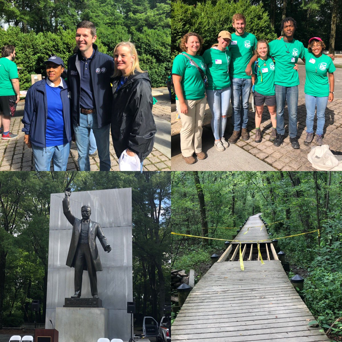 It’s a beautiful morning to #ServeOutdoors at <a href="/NPSGWMP/">GWMP</a>. Can’t wait to kick off The Corps Network Great Outdoors Day of Service. #EscapeTheIndoors