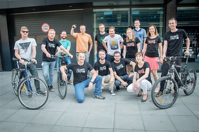 gitcbrno's tweet image. May is a month when the event &apos;Do práce na kole&apos; (bike to work) happens already for 9 years. This year 19 of our colleagues joined this challenge and even though May wasn&apos;t the best month to bike to work they fought the rainy conditions and altogether bi… bit.ly/2MOpUIQ