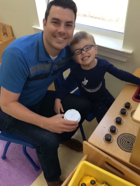 GoddardLO's tweet photo. Fun at Donuts with Dad! Happy Father's Day to all of our wonderful Dads! https://t.co/aF39LedrSD