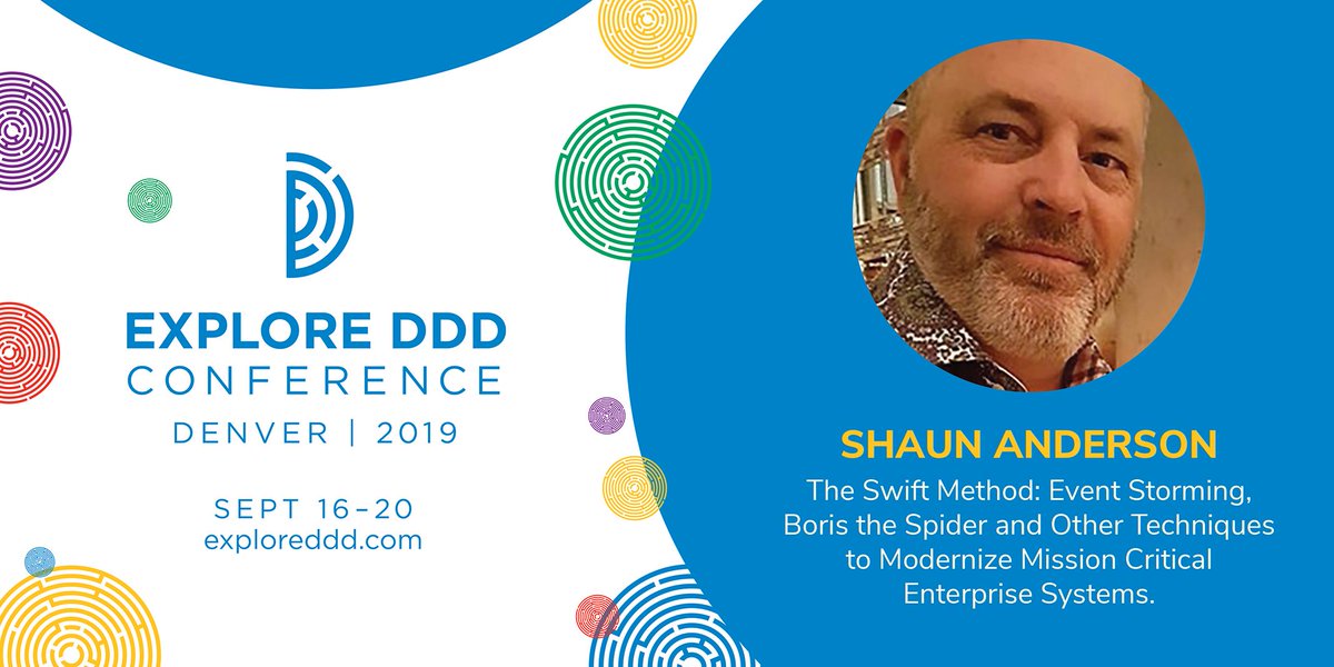 ExploreDDD's tweet photo. In Shaun Anderson's (@swiftbird68) session, he will discuss how to carve up your legacy dragons using the DDD-heavy Swift Method which includes EventStorming, The Boris Exercise &amp; SnapE. https://t.co/4Cf75iW8Mm https://t.co/Ao8Fqtknfe