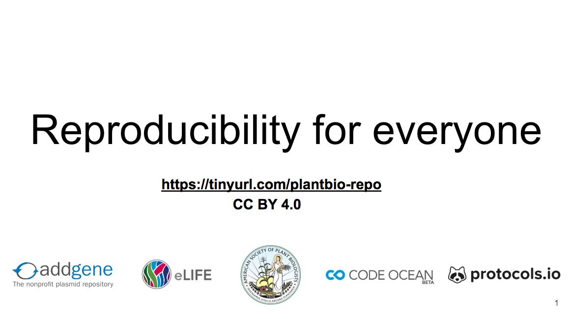 repro4everyone's tweet image. Reminder: you can currently find @repro4everyone slides and materials here: community.plantae.org/article/502490…
They are currently being added to and translated into different languages by our #eLifeAmbassador group #ReproducibilityWeekR4E