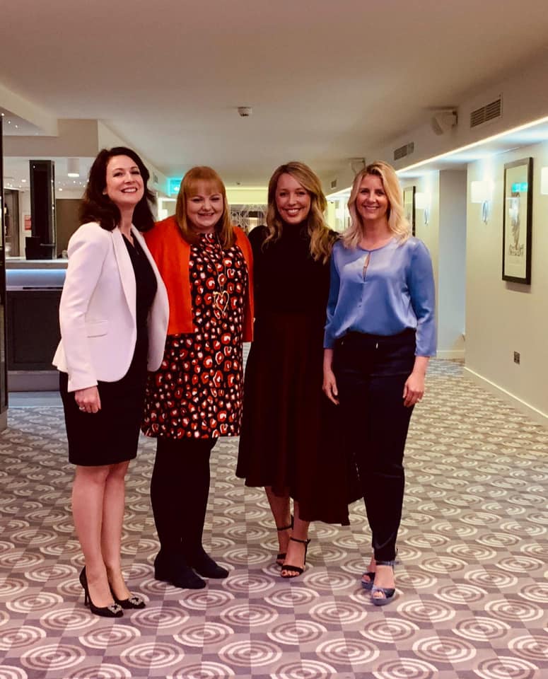 TLPAberdeen's tweet photo. Lesley, Kirsty, Natalie and Deborah had a wonderful evening at The Chester Hotel for the @FirstScottish annual Aberdeen dinner last night.  Thanks to First Scottish for the invite- a lovely evening had by all👏🏼😊 https://t.co/JvHRjfDEaS
