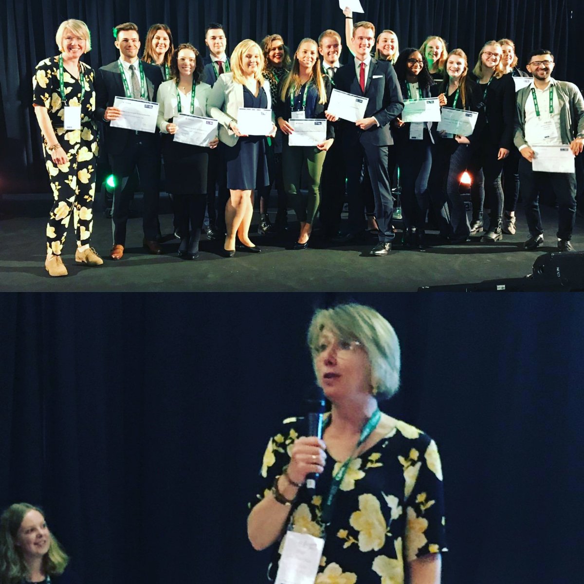 #facilityManagement students in the spotlight <a href="/EFMC_conference/">EFMC Conference</a> Dublin! Thanks for sponsoring the European Student Competition <a href="/TOPdesk_NL/">TOPdesk</a> and thank you all wonderful and smart #facilitiesmanagement students for your participation!