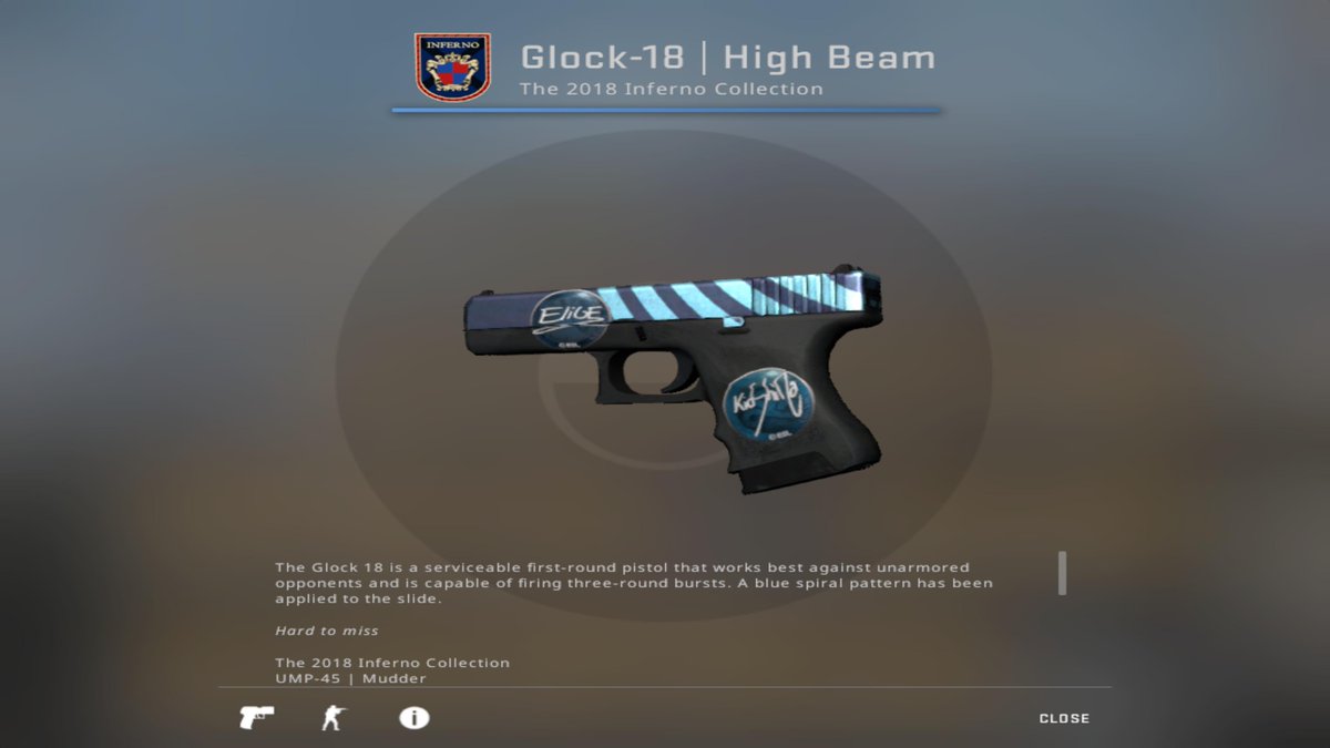SlytherGaming_'s tweet photo. 🎁SORTEO🎁

Glock-18 | High Beam (Factory New)

✳️Requisitos✳️
     -RT y FOLLOW @SlytherGaming_ 

Si llegamos a 40 mg sortearemos más skins!

⏰Resultados el 28/07⏰ https://t.co/ikAdbHHBau