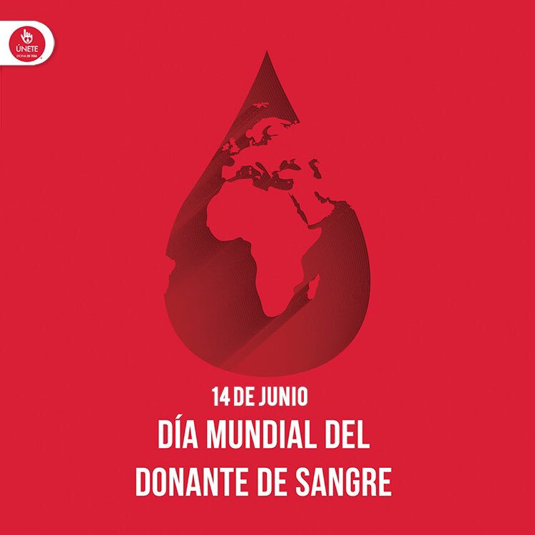 donaenvida's tweet photo. 14 de junio, #diamundialdeldonantedesangre ¡Gracias por ser un donador altruista!  #ayudarestaenlasangre https://t.co/OS18CGGuTa