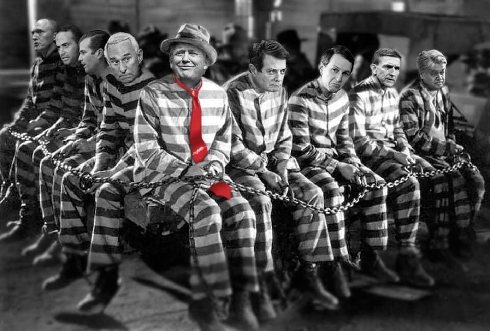  Birthday Party 2023 with Donald Trump and his close friends. Don\t they all look happy? 