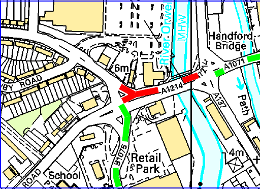 Suff_highways's tweet photo. An emergency closure will be in place along London Road, #Ipswich on 15 June between 8pm and midnight, for emergency road repairs. The closure will be in place between Hadleigh Road until Yarmouth Road (as shown below) please follow the diversion. #SuffolkRepairs https://t.co/XkcXsJ07pI