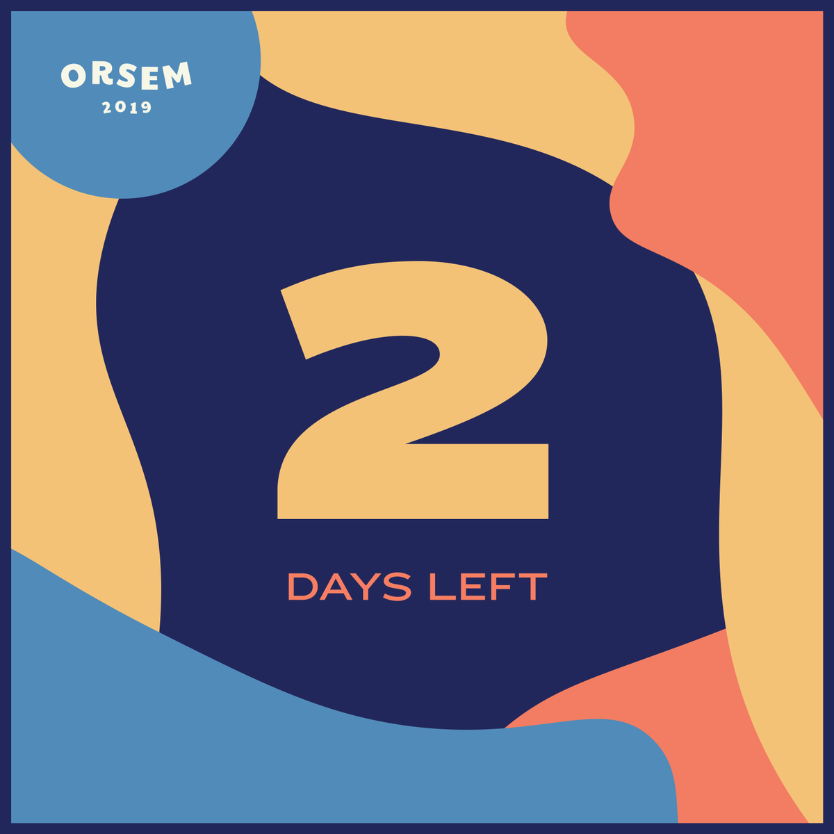 2018Orsem's tweet photo. 2 DAYS LEFT for the opportunity to become a part of the next set of OrSem hosts!

Sign-up now at https://t.co/lSmIgW26bo. 

Deadline is on June 16, 2019, 11:59pm.

Important Details for First Wave Auditions: 
June 17-20, 2019
9am - 6pm https://t.co/xX0uBXvRTa