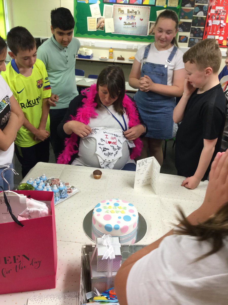 CleeMrs's tweet photo. More from Mrs Buckley's baby shower.@Bowness_Primary https://t.co/JRk66yOedi