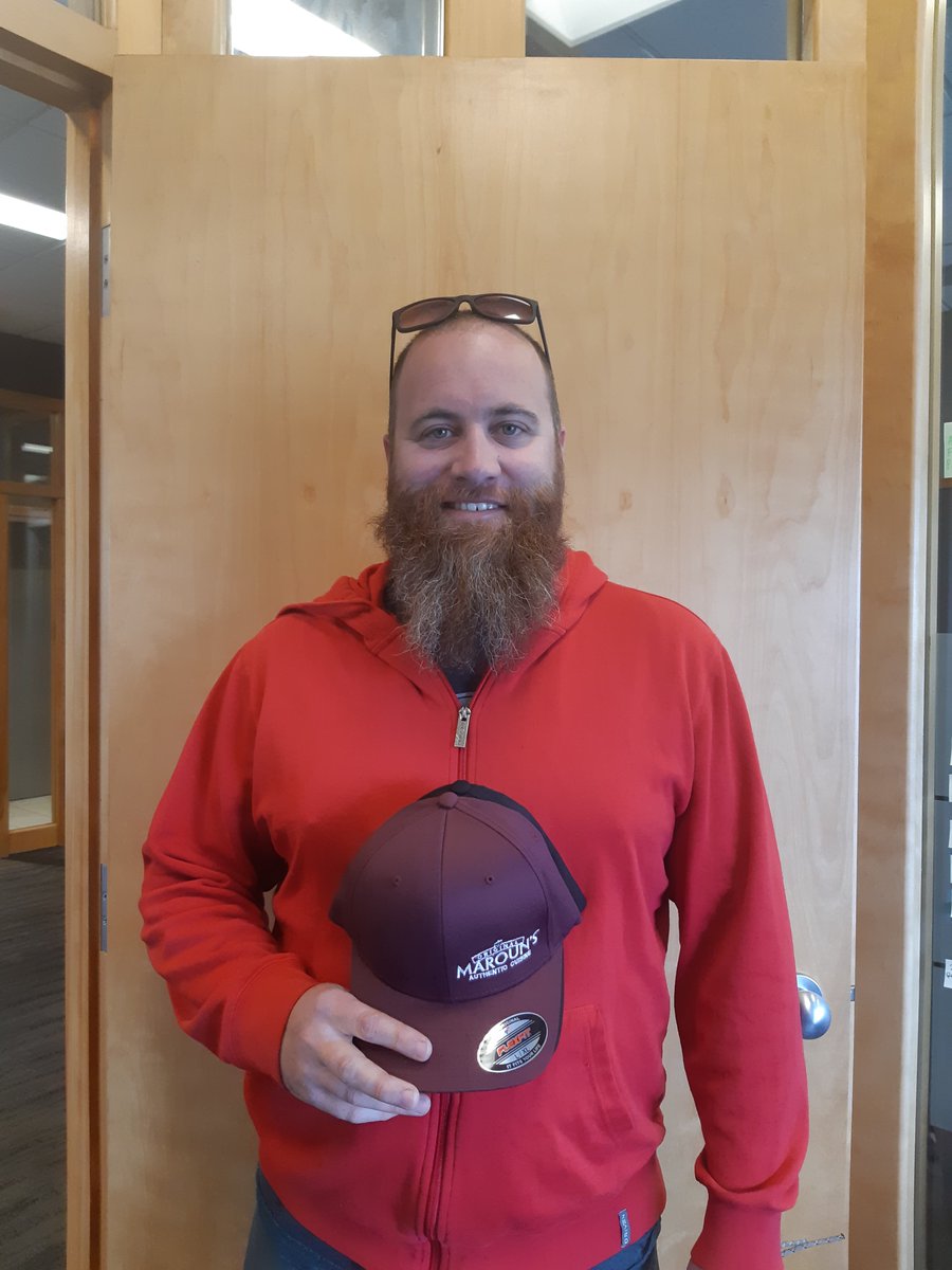 We have a winner! Ben Jack and his mom Nancy Jack won our “Garlic-Obsessed” Facebook Contest by tagging each other. Enjoy your Maroun’s Garlic Spread hats! #peimade