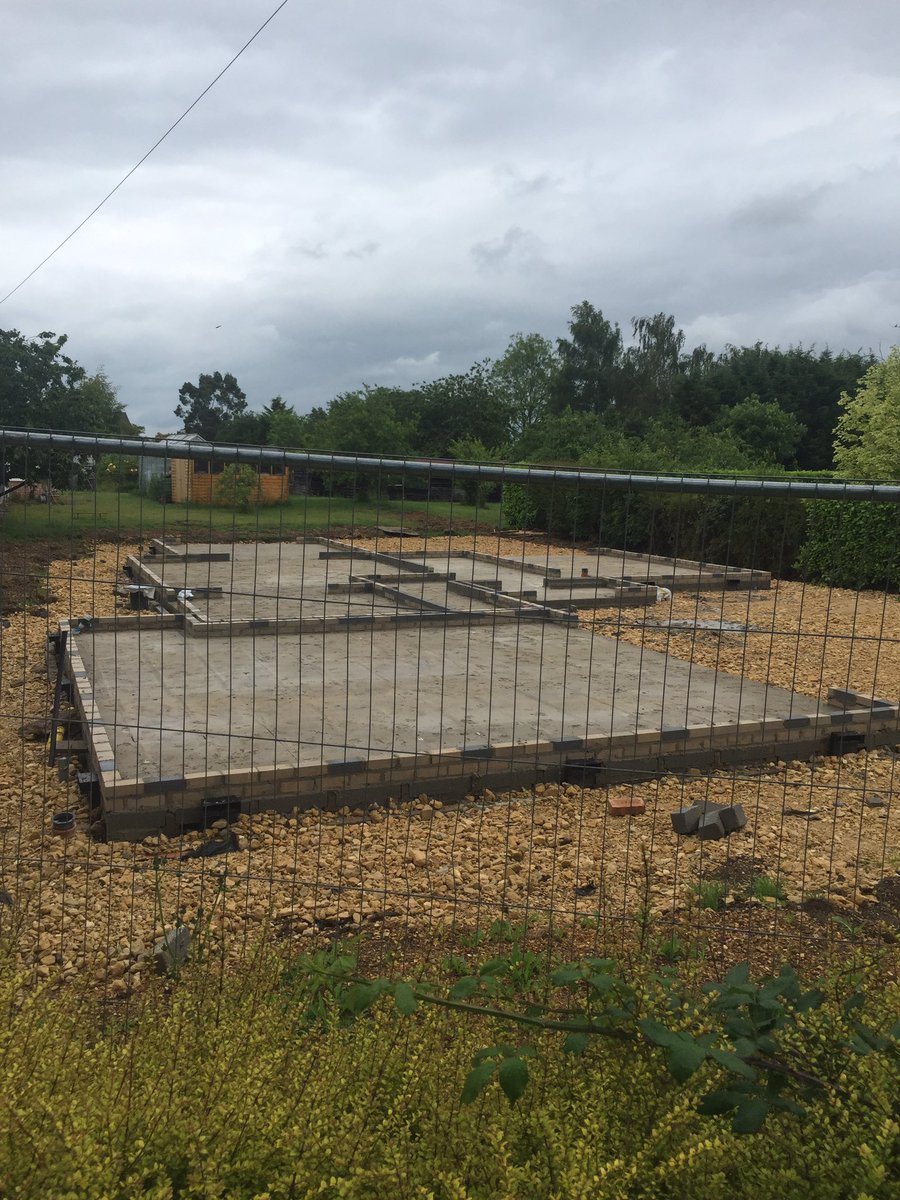 deltaselfbuild's tweet photo. Our site at Over ready for timber frame on Monday https://t.co/E5uVgWpkFS
