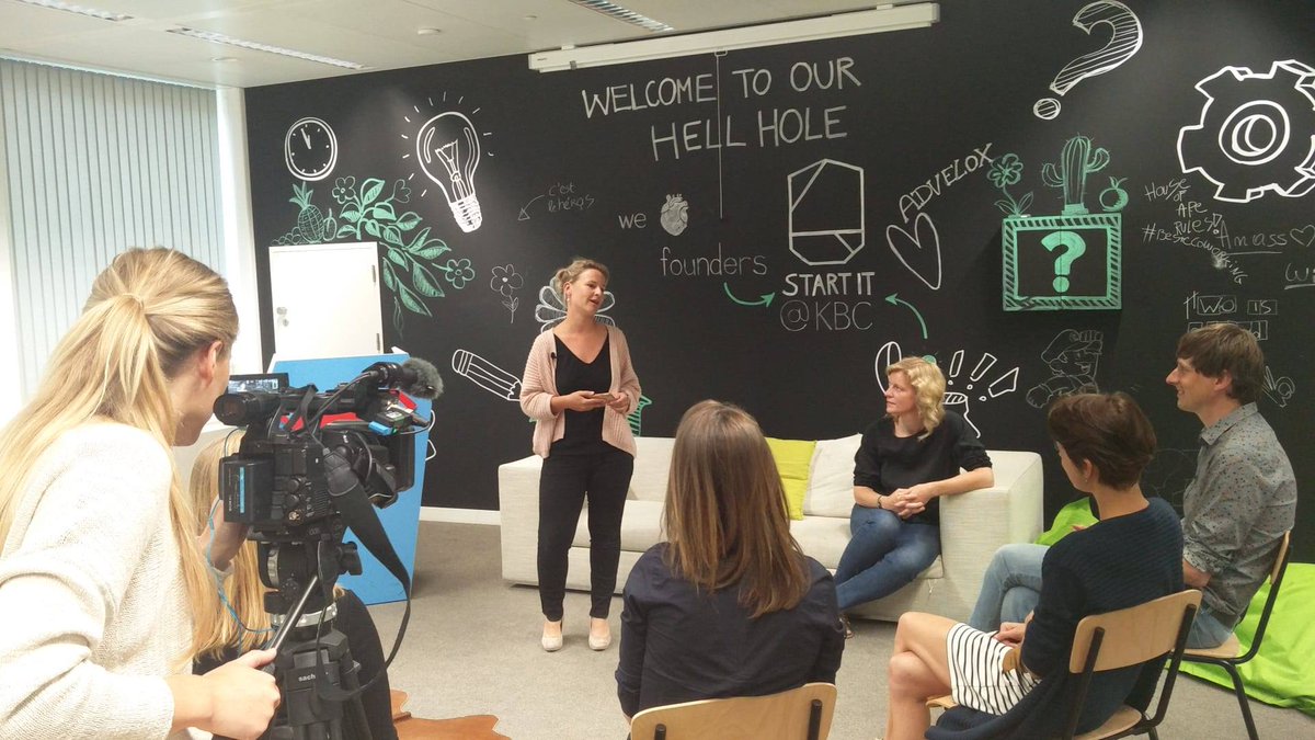 Start it @KBC (@startitkbc) on Twitter photo Interview time with @KanaalZ!
<a href="/fibricheck/">FibriCheck</a> and <a href="/SettleMintCom/">SettleMint | Blockchain Transformation</a> have been selected for an important pitch competition at the International Women in Tech Conference in California.
You go, ladies! ✊ Interview time with @KanaalZ!
<a href="/fibricheck/">FibriCheck</a> and <a href="/SettleMintCom/">SettleMint | Blockchain Transformation</a> have been selected for an important pitch competition at the International Women in Tech Conference in California.
You go, ladies! ✊