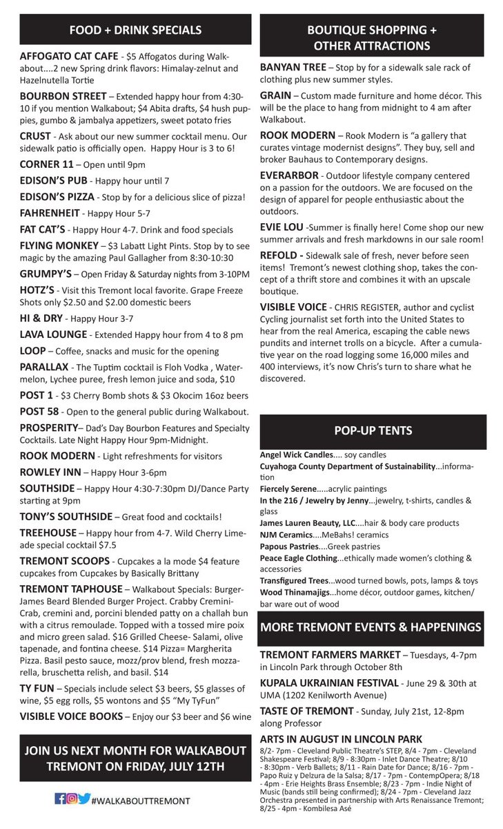 There's a lot of "wild" stuff happening tonight for #WalkaboutTremont. Don't miss out on all the fun. Check it out in the attached images or at this link: experiencetremont.com/featured-event…