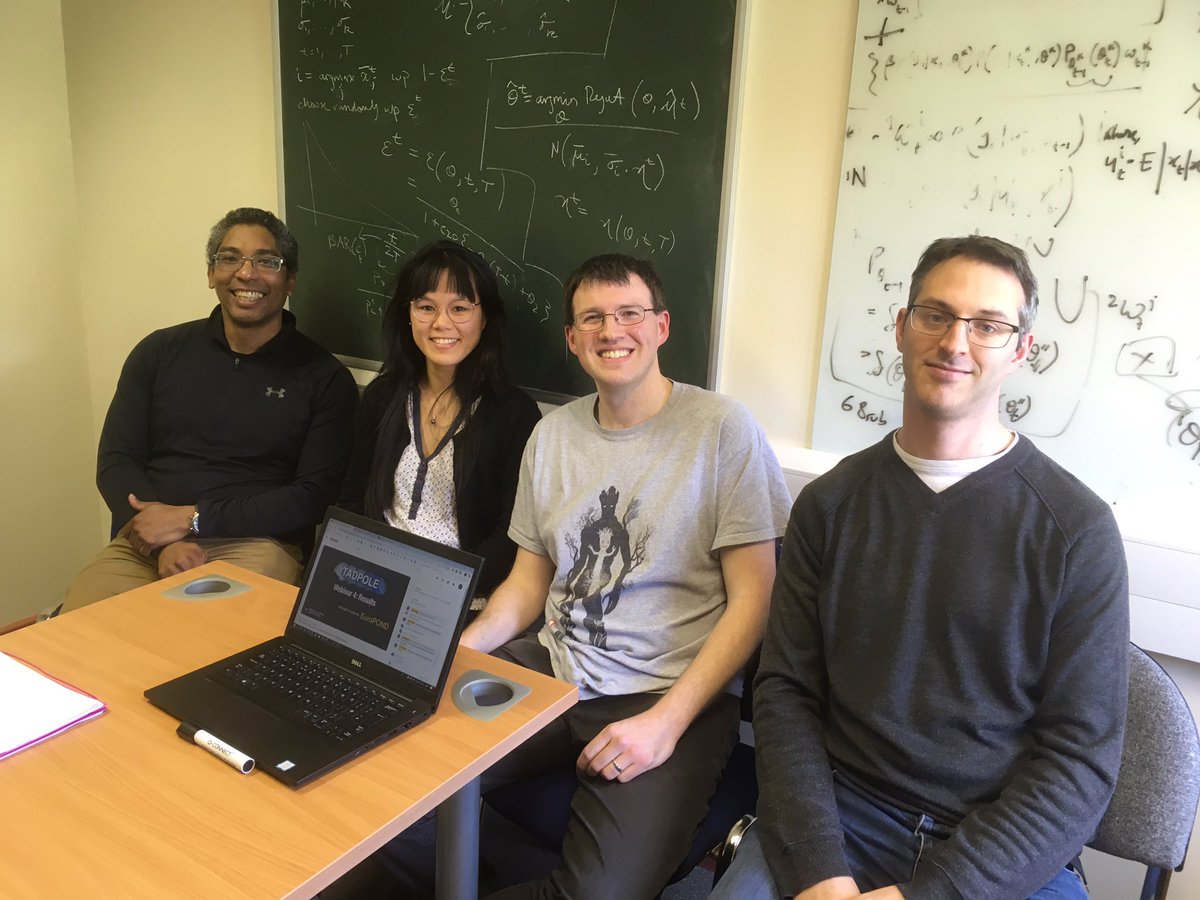 Anais_Rouanet's tweet photo. Happy to have taken part in the #TADPOLE challenge with the GlassFrog team @SimonWhite83 @stevenkiddle @Steven_M_Hill https://t.co/qDZYigcfqJ