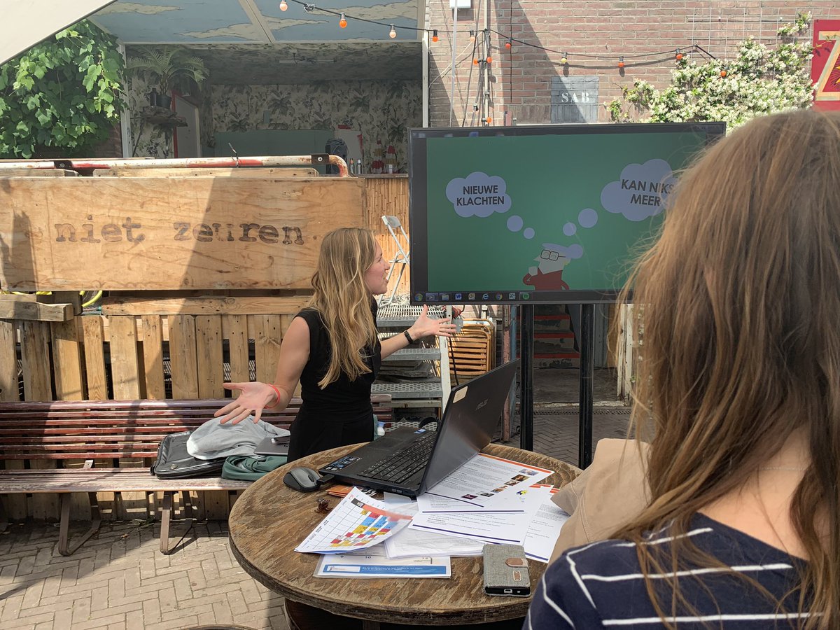 Proactieve blended care om chronisch pijn of vermoeidheid te voorkomen in de eerste lijn. <a href="/suze_toonders/">Suze Toonders</a> verteld hoe je dat doet #fysioXperience @KNGF_Fysio @FontysFPH <a href="/AWFUtrecht/">AWF Utrecht</a> <a href="/HU_Beweegzorg/">Lectoraat Beweegzorg</a> @U_Hersencentrum <a href="/PARASOLstudie/">PARASOL studie</a>