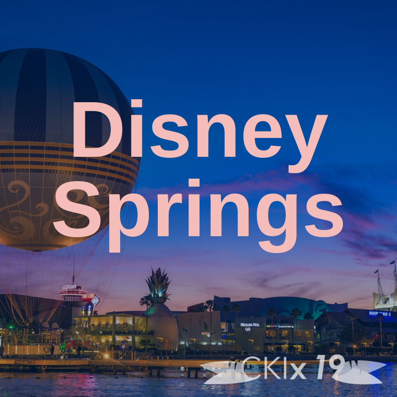 floridacirclek's tweet photo. With less than one month left until CKIx, we're spotlighting some awesome things to do in Orlando! 

At Disney Springs, parking is free, but still contains all of the Disney magic with shopping, dining, and other activities. 

Retweet if you're going here while at #CKIx! https://t.co/Q1irAITnQM