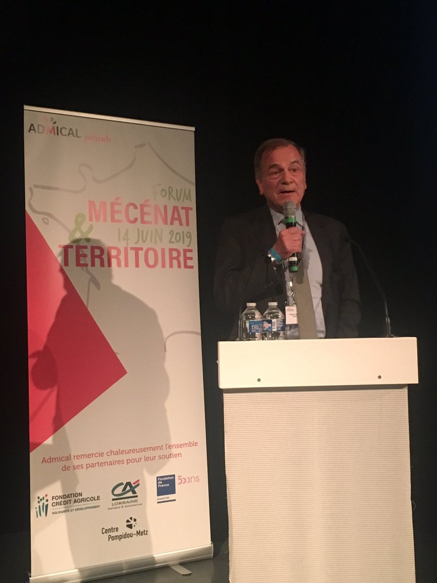 JulietteBch's tweet photo. François Debiesse, Président d’@ADMICAL « Notre société manque cruellement de liens et je pense que c’est un problème majeur sur lequel le #mécénat peut apporter des éléments de solutions » #mecenatterritoire https://t.co/Up1oKdAzaI