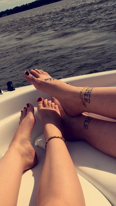 What&rsquo;s better than my feet? Me and my sisters.❤️ you&rsquo;re welcome 😘🥰 #feetlovers #sisterfeet #feetpicsforsale<a href="/tag/feetlovers"class="tags"><span>#feetlovers</span></a><a href="/tag/feetfetish"class="tags"><span>#feetfetish</span></a><a href="/tag/footfetishnation"class="tags"><span>#footfetishnation</span></a><a href="/tag/footgoddess"class="tags"><span>#footgoddess</span></a>