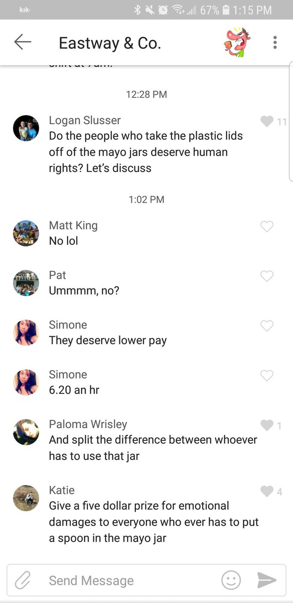 My favorite work gc moments: (story for the first one: this kid literally took off every shift for the last two months of school bc he was "sick")