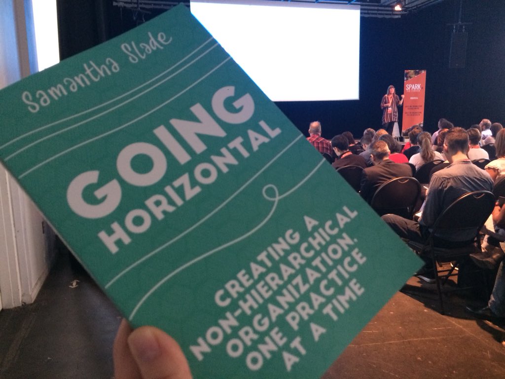 Do you really need permission on what you what to learn? Practice #goinghorizontal at #Sparkthechangemtl with @sam5