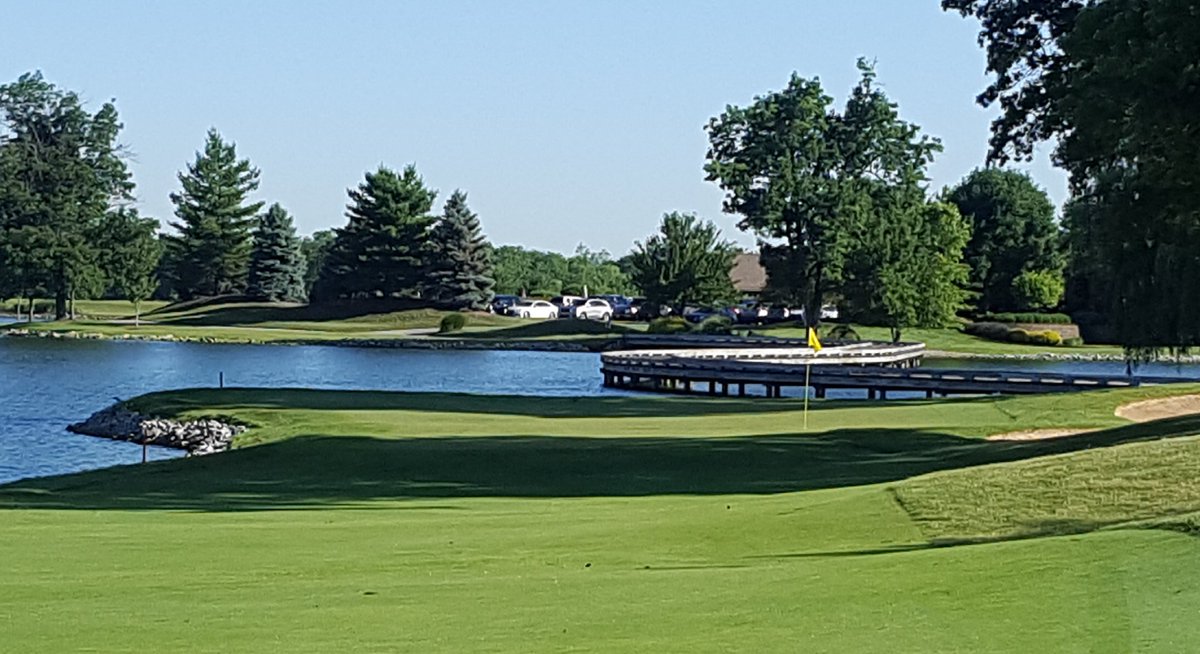 OasisTurfgrass's tweet photo. All dialed in for day 2 of Arnie's Cup. Thanks @reel_doctor &amp; TTM for the superior expertise on the cutting units. https://t.co/6ATwMCA4XR